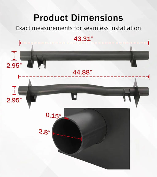 Rear Fuel Tank Support Crossmember and Rear Upper Shock Mount Crossmember-2