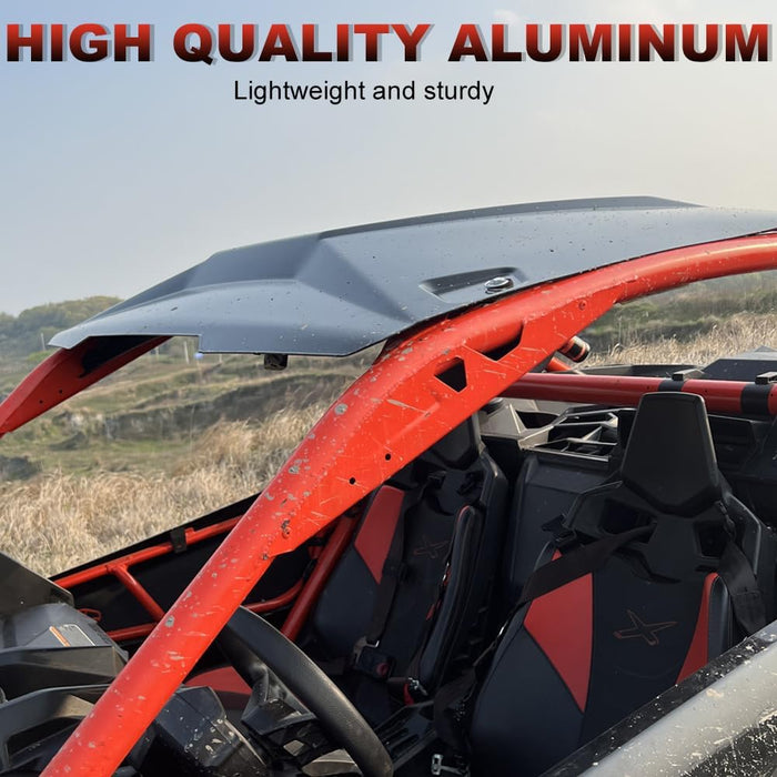 Maverick X3 Black Roof Aluminum Hard Top with Mounting Hardware