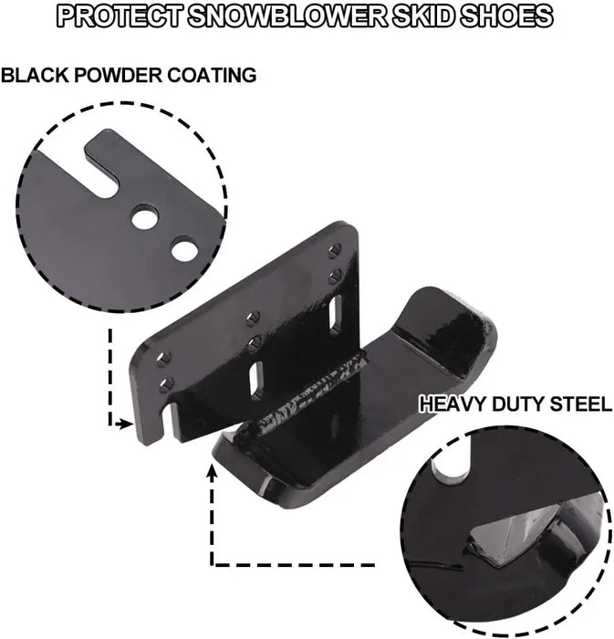 Snow Blower Skid Shoe for 42", 44", 47" and 54" Snow Blower Thrower-3