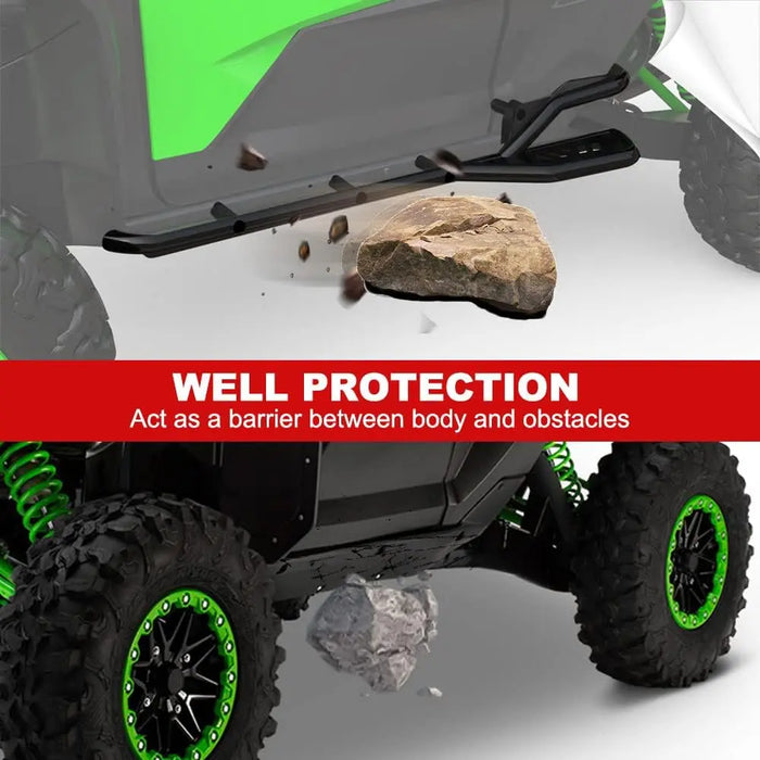 Teryx KRX 1000 Rock Sliders Side Nerf Bars Tree Kickers-4