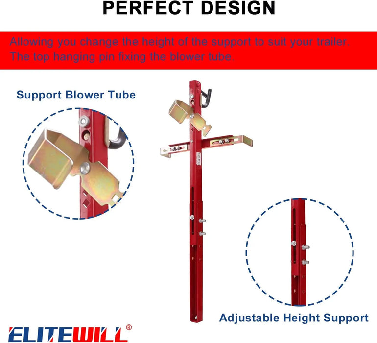 Trailer Backpack Blower Holder Rack-5
