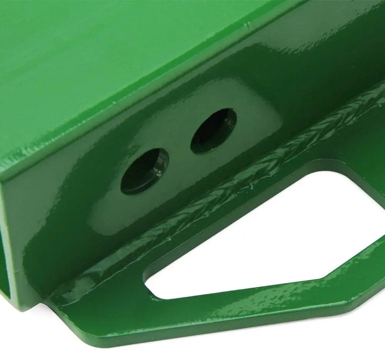 Lawn Mower Garden Tractor Trailer Hitch Receiver Rear Attachment Green Compatible with John Deere Deer Gator 4x2 6x4-5