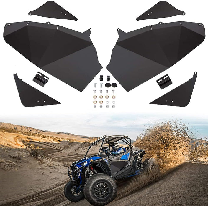 ELITEWILL Aluminum RZR Lower Door Panel Inserts Half Doors
