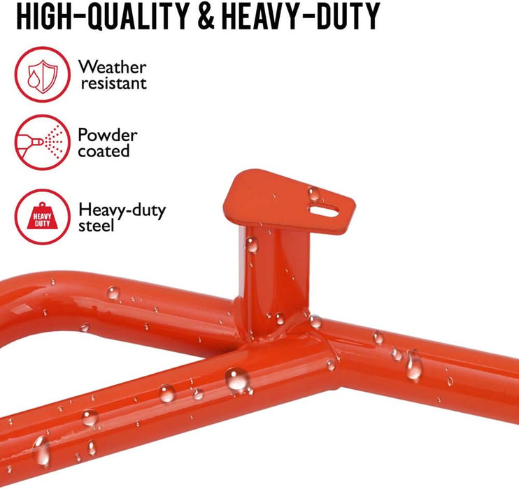 ELITEWILL Orange RZR Nerf Bars Rock Sliders
