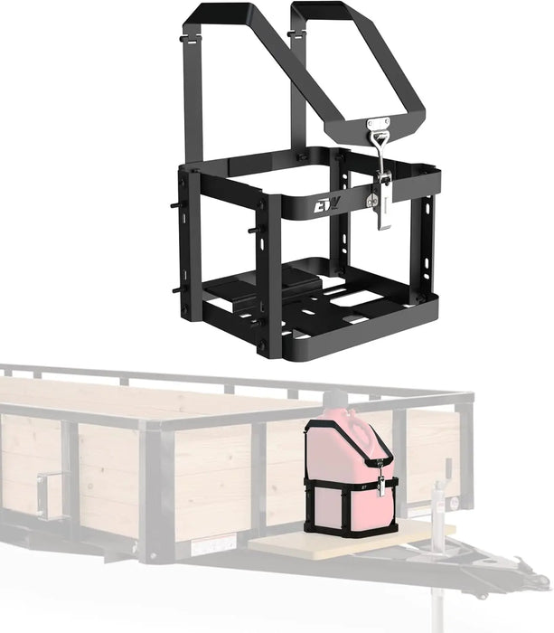 Fuel Jug 5.5 Gallon Liquid Container Holder Mount, Gas Can 5.5 Gallon Holder Rack Mouting Bracket Compatible with VP Racing Can-Fuel Jug Holder Only-9