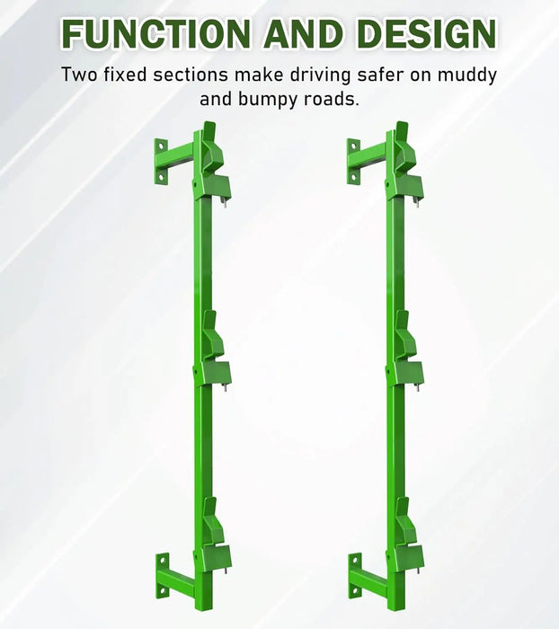 Weedeater Rack for Enclosed Trailer Weed Eater Trimmer Rack for Trailer Landscape Truck Holder Lawn Equipment Accessories Green-6