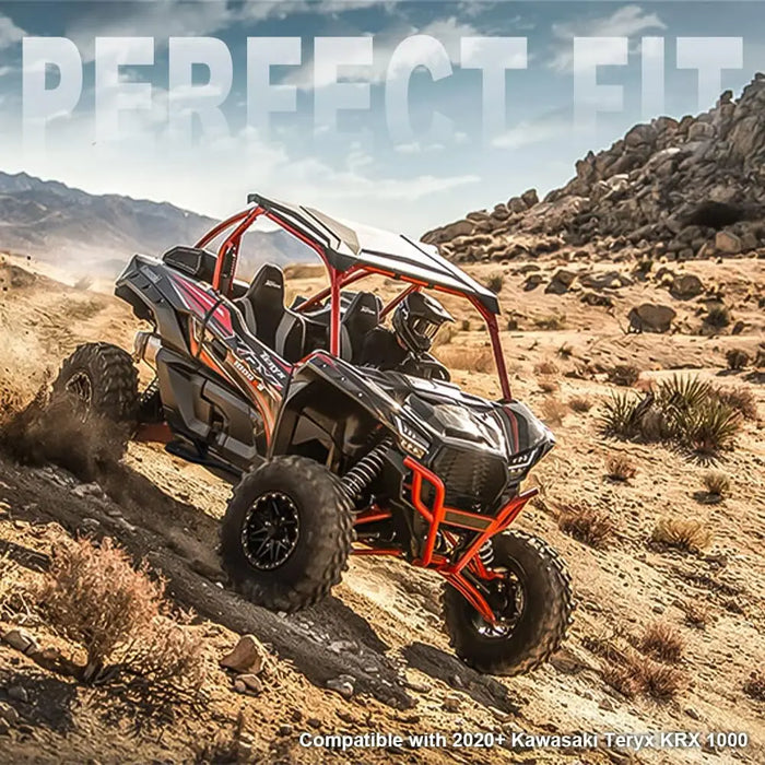 Teryx KRX 1000 Rock Sliders Side Nerf Bars Tree Kickers-6