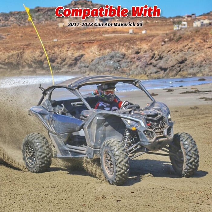 Maverick X3 2-Seater Bimini Roof UTV Soft Top with Sun Visor