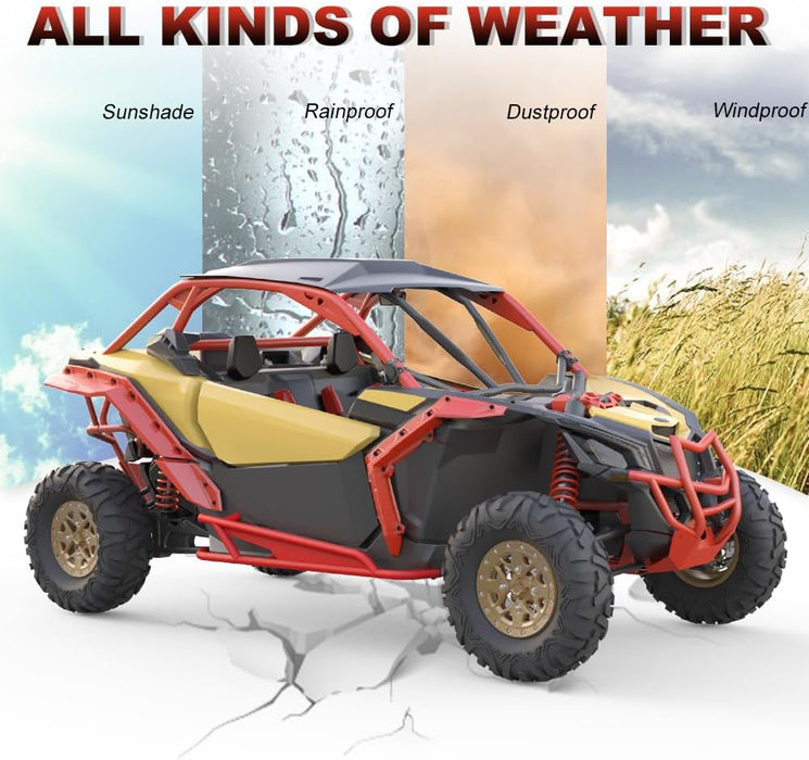 Maverick X3 Black Roof Aluminum Hard Top with Mounting Hardware