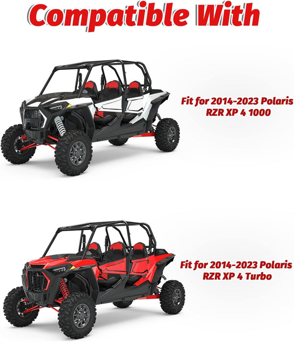 ELITEWILL 4 Seater RZR XP4 1000 Nerf Bars Rock Sliders