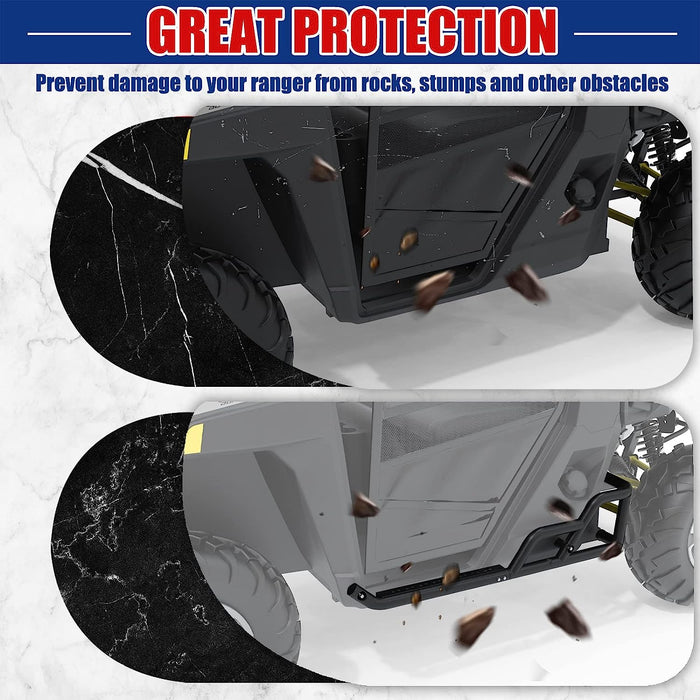 ELITEWILL Ranger XP1000 Rock Sliders Side Nerf Bars