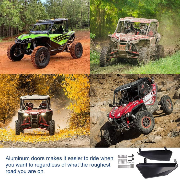 ELITEWILL Talon Lower Door Inserts Panels Aluminum Lower Bottom Half Doors