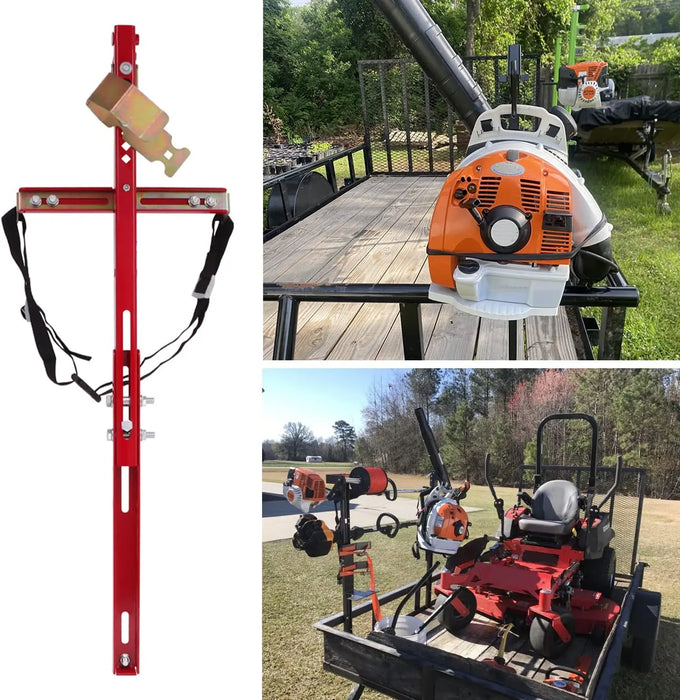 Trailer Backpack Blower Holder Rack-7