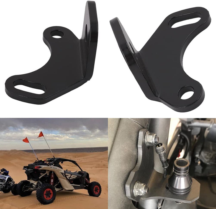 2pcs X3 Whip Light Flag Mount Brackets