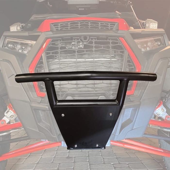 RZR Front Bumper Heavy Duty with Light Bar and Removable Skid Plate-1