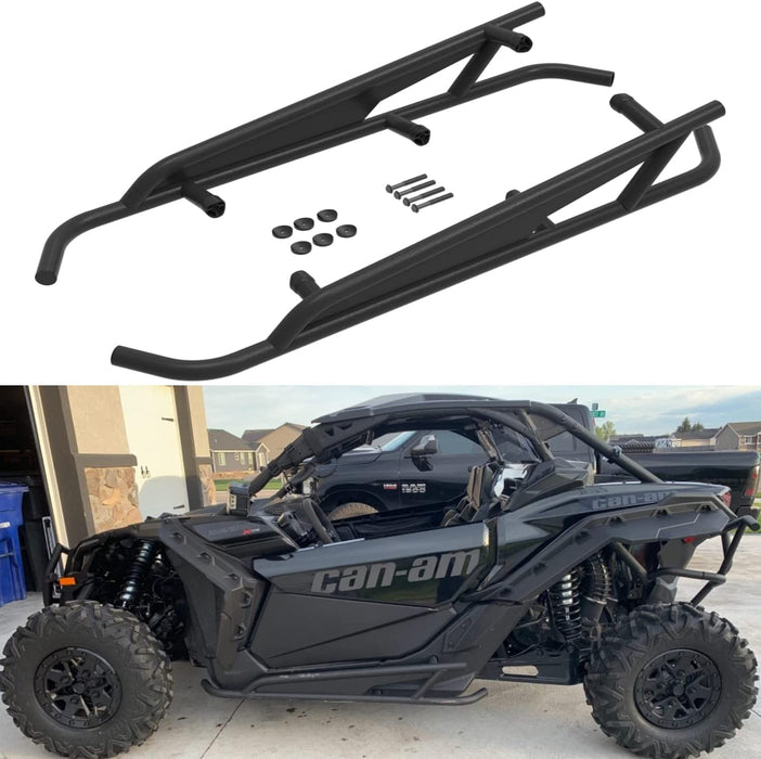 Maverick X3 2-Door Rock Sliders Nerf Bars Kit