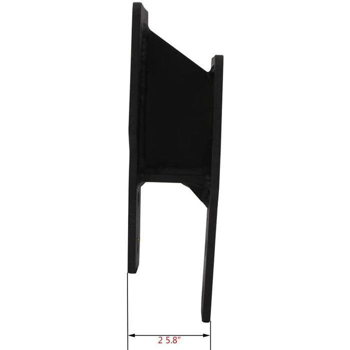 Elitewill Spare Tire Relocation Bracket Fit for 1976-2018 Jeep Wrangler CJ YJ TJ JK