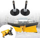 2 Pcs Snow Plow Shoes Skids Foot-1