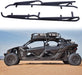Maverick X3 Max Rock Sliders Black Side Nerf Bars OEM Style 4-Doors Tree Kickers-1