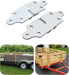 2 Sets Trailer Boards Panel Sides Straight Brackets-1