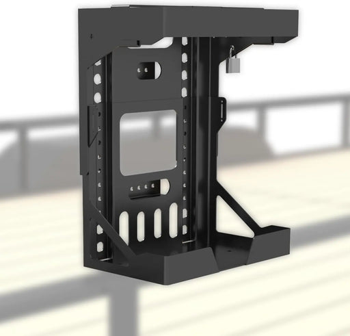 Adjustable Garden Trailer Backpack Sprayer Rack Holder with Lock-1