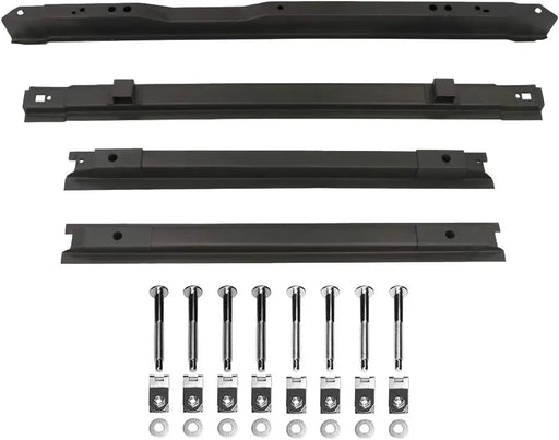 4Pcs Short Truck Bed Floor Support Crossmember Kit with Mounting Hardware-1