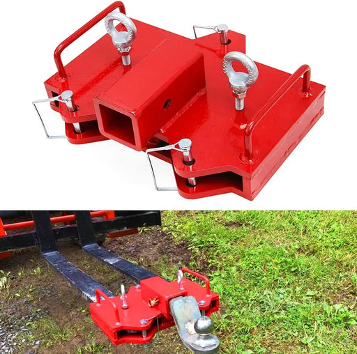 2" Trailer Hitch Receiver Forklift Towing Attachment-1
