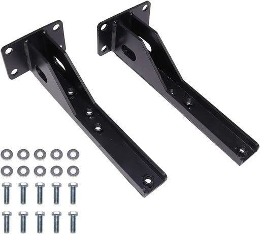 2Pcs XJ Rear Bumper Brackets Support-1