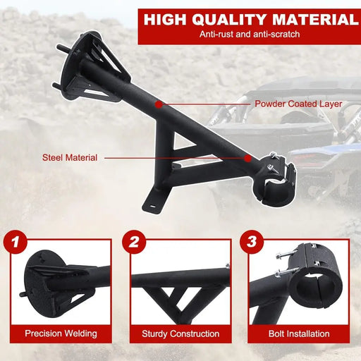 Maverick X3 Spare Tire Carrier Mount Spare Tire Storage Rack-2