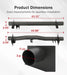 Rear Fuel Tank Support Crossmember and Rear Upper Shock Mount Crossmember-2
