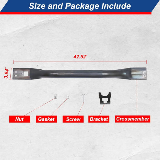 Upgrade Front Fuel Tank Support Crossmember with OEM Bracket-2