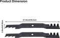 GX22151 GY20850 2pcs Lawn Mower Mulching Blades-2