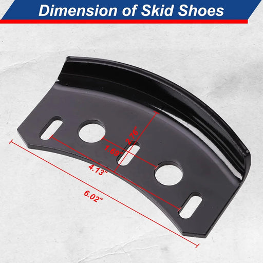 2Pcs Snow Blower Skid Shoes-2