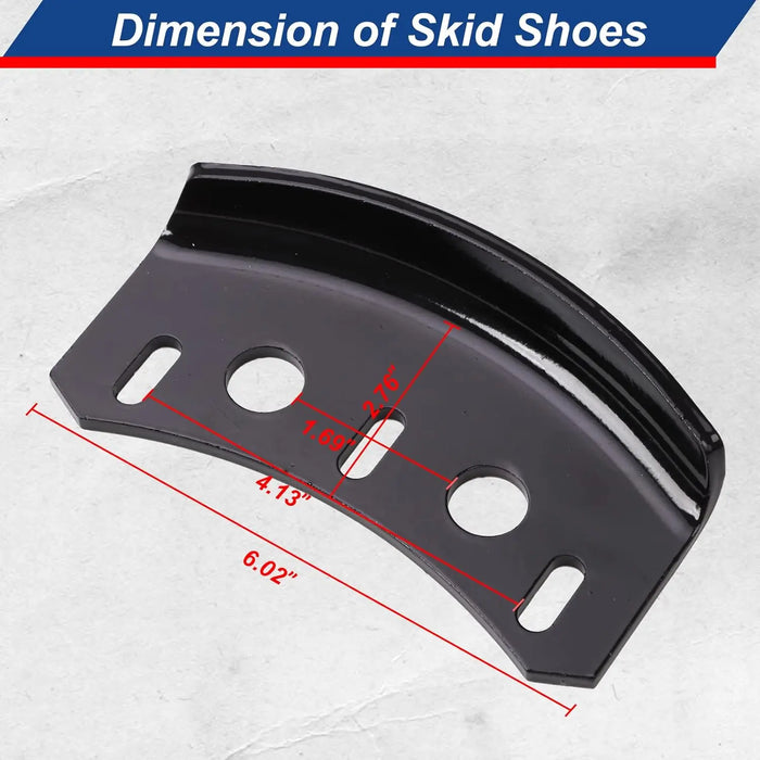 2Pcs Snow Blower Skid Shoes-2