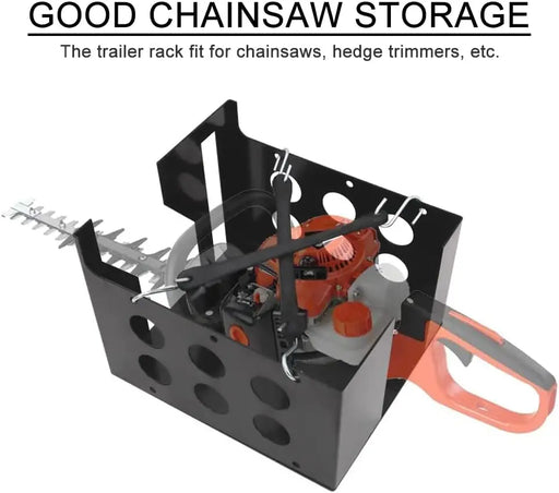 Multi-Rack for Landscape Trailer and Truck Holds Chainsaws/Hedge Trimmers/Handheld Blowers-2