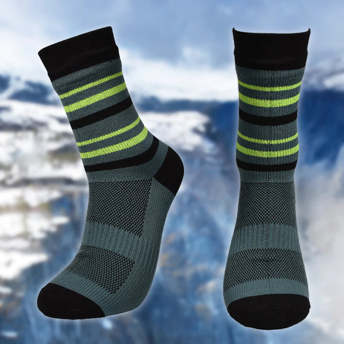Waterproof Breathable Coolmax Dri-nit Socks Grey