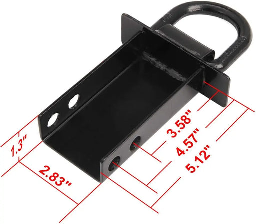 8 Pcs Steel Stake Pocket D-Rings Tie-Down Anchors for Flatbed Trailers Trucks-2