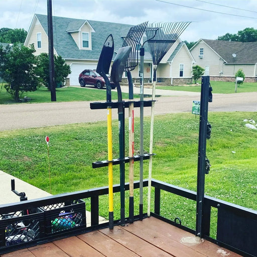 Landscape Hand Tool Rack for Trailer Truck-2