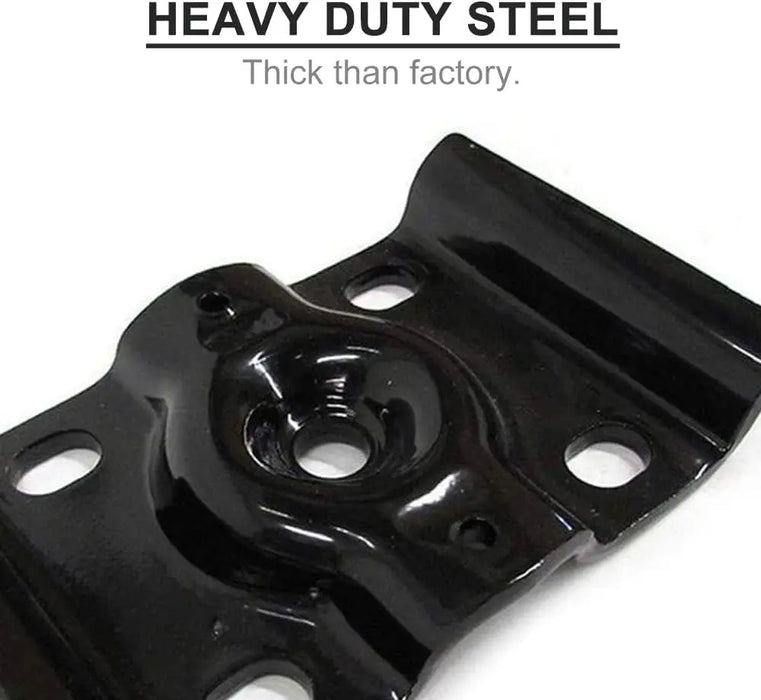 2pcs Rear Axle Leaf Spring U Bolt Plate Bracket-2