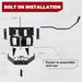 Garden Tractor Sleeve Hitch Attachment Rear-Mount-2