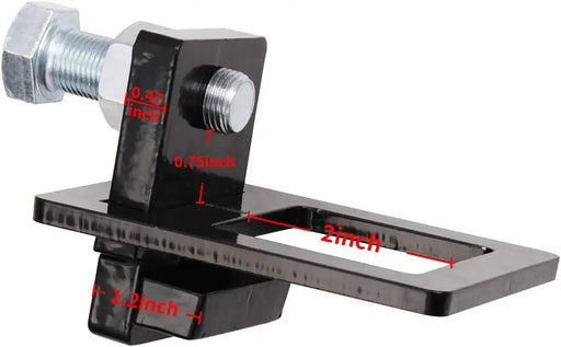 2" Heavy Duty Simple Hitch Tightener Clamp Anti Rattle Hitch Coupling Clamp-2