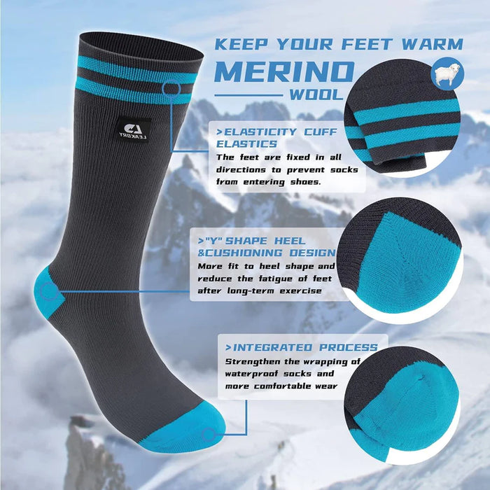 Waterproof Breathable Venture Dri-nit Socks Mid-Calf