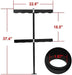 Landscape Hand Tool Rack for Trailer Truck-3