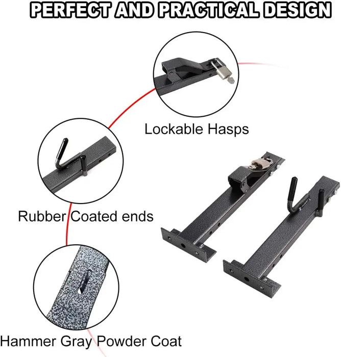 Locking Single Trimmer Rack Trim line Holder-3