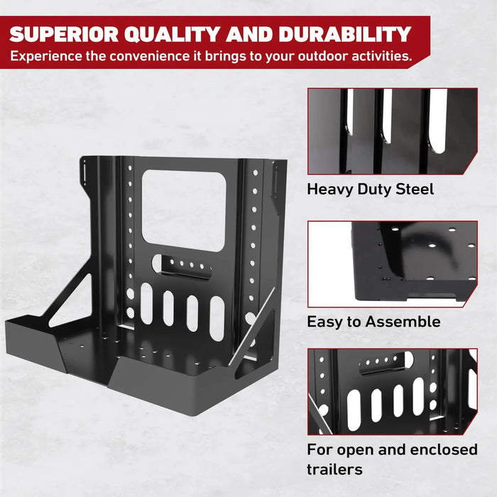 Garden Trailer Backpack Sprayer Rack Holder-3