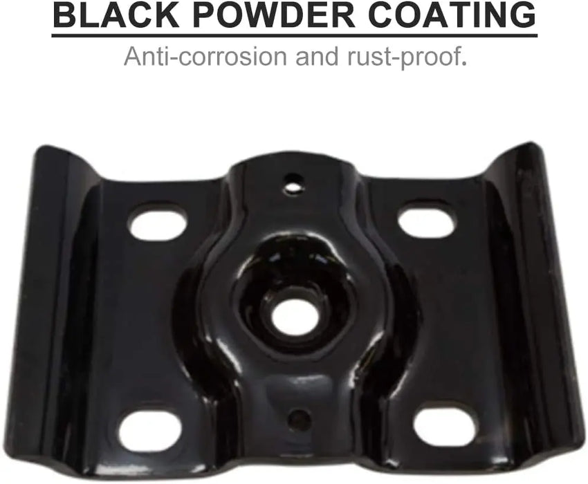 2pcs Rear Axle Leaf Spring U Bolt Plate Bracket-3