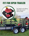 Trailer Fuel Gas Can Rack Holder with Lock 5 Gallon Liquid Container Mount-7