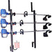 3 Place Trimmer Rack Weedeater Line Holder with Locks Compatible with Enclosed Trailers Landscaping Trucks-4