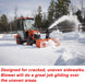 Universal Snow Blower Skid Shoe Heavy Duty and Wide Snow Thrower Slide Shoes with Black Powder Coating Fit for All Stage Snowblowers-4