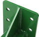 Lawn Mower Garden Tractor Trailer Hitch Receiver Rear Attachment Green Compatible with John Deere Deer Gator 4x2 6x4-4